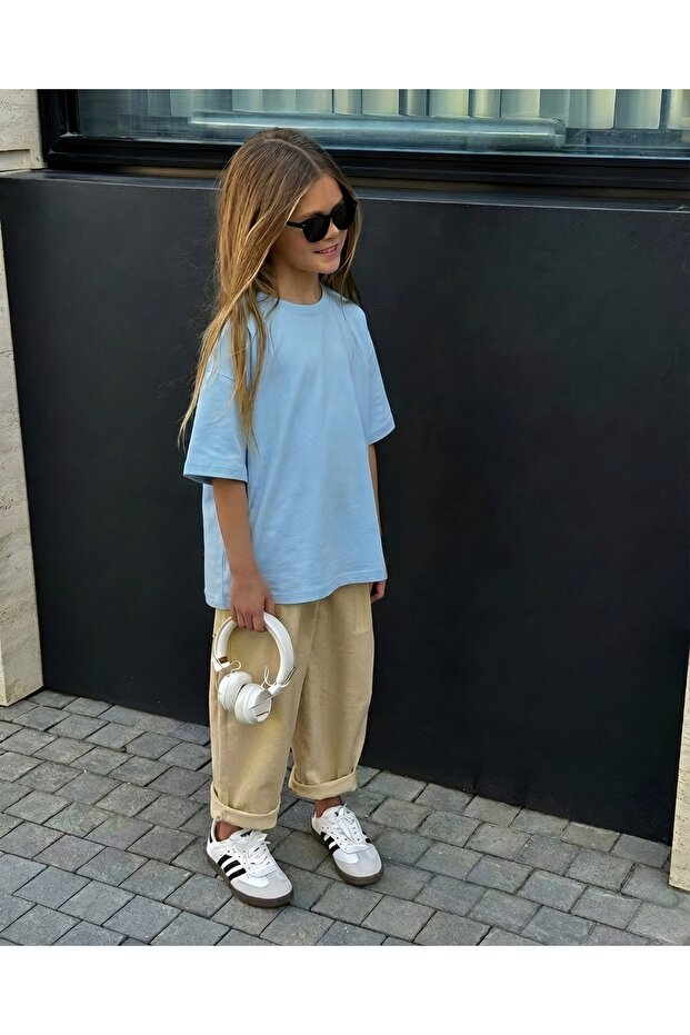 Plain Unisex Children's T-Shirt 3Gh1
