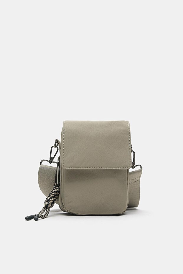 Süslemeli çapraz askılı çanta - 1