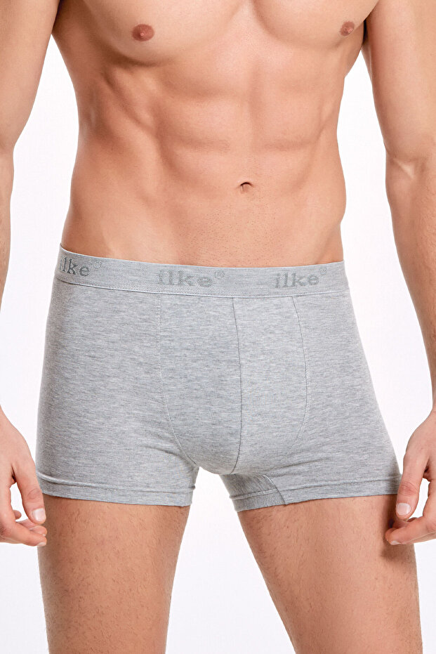 Men's Cotton Waist Printed Stretch Fabric 6-Piece Boxed Boxers