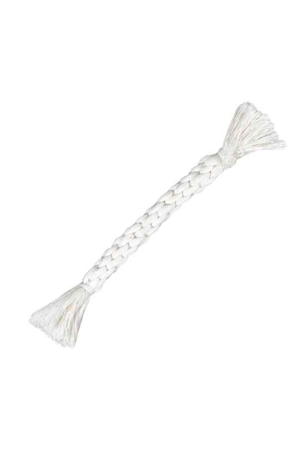 Cat Dog Teething Toy with Tassels Length 22 cm Thickness 2 cm