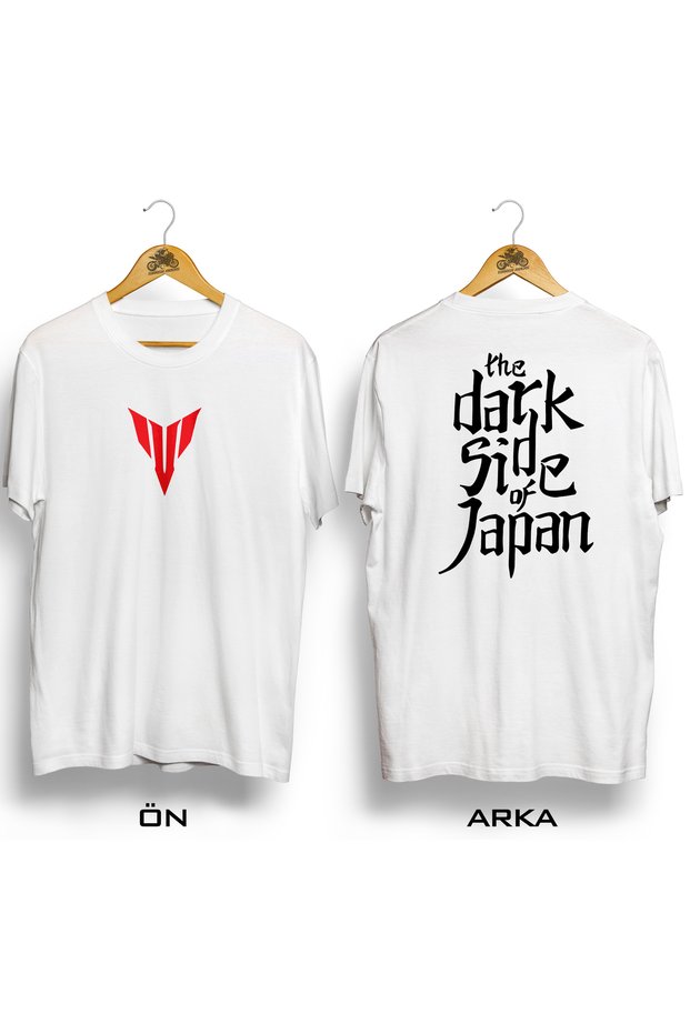 The Dark Side of Japan / Black & White Color / 24/1 Fabric 100% Cotton Pack Half Oversized Tshirt