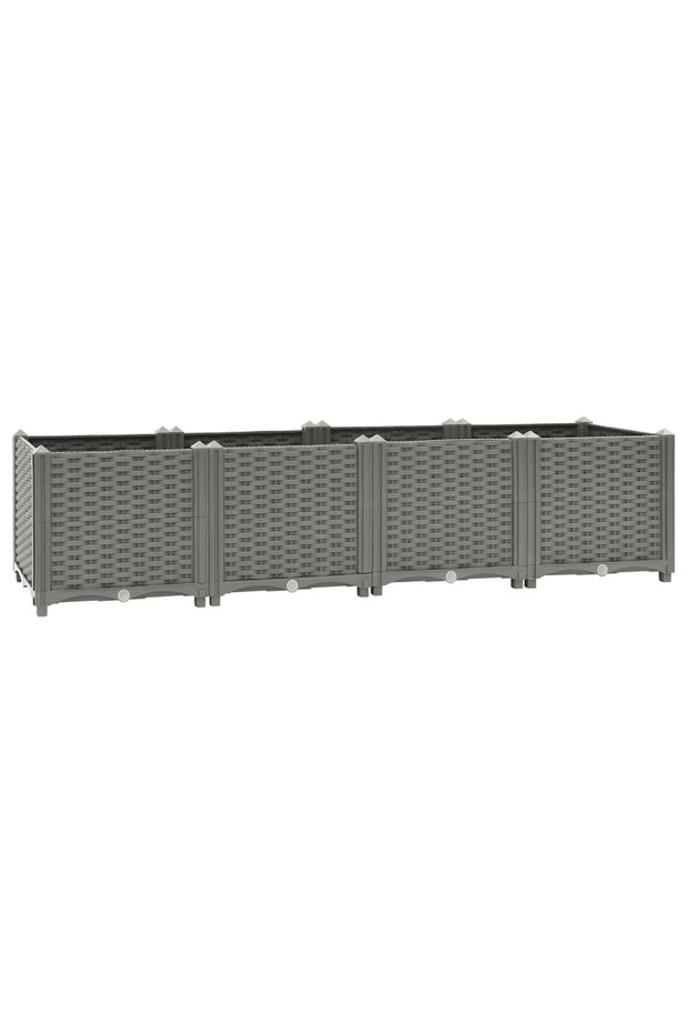 Raised bed, 160x40x38 cm, polypropylene