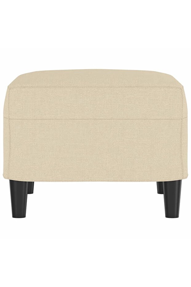 Taburet, crem, 60x50x41 cm, material textil - 4