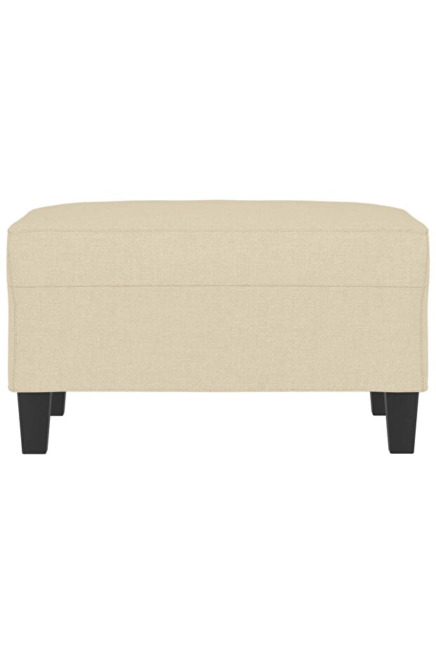 Taburet, crem, 70x55x41 cm, material textil - 3