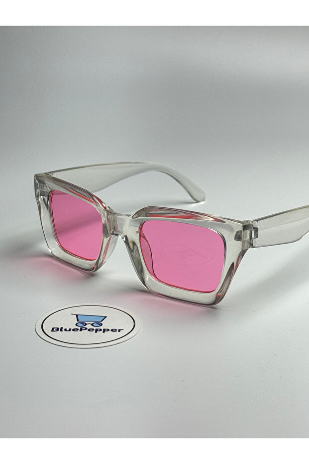 Fasty V2 |   Sunglasses Vibrant Summer Colors Transparent Frame 49 Ekartman