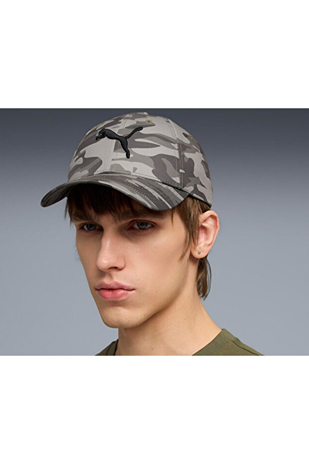 Ess Elevated Aop Bb Cap Hat 02685002 Khaki - 3