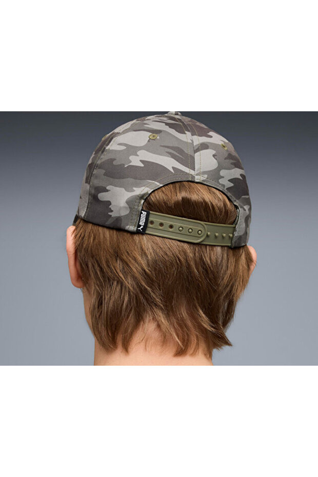 Ess Elevated Aop Bb Cap Hat 02685002 Khaki - 4
