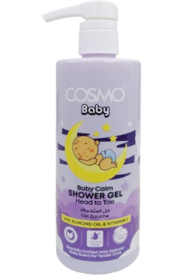 Baby Calm Lavender Scented Soothing Night Bath Shower Gel (500ml)