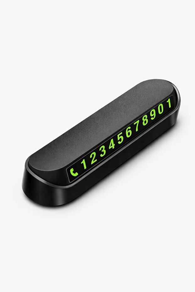 Vehicle Phone Number Concealable Parking Phone Number Card