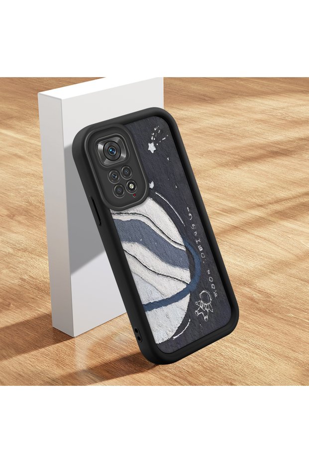 Redmi Note 11/Note 11S Compatible Fashionable and Trendy Patterned Silicone Phone Case