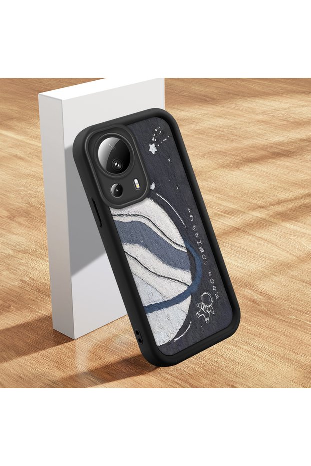 Mi 13 Lite Compatible Fashionable and Trendy Patterned Silicone Phone Case