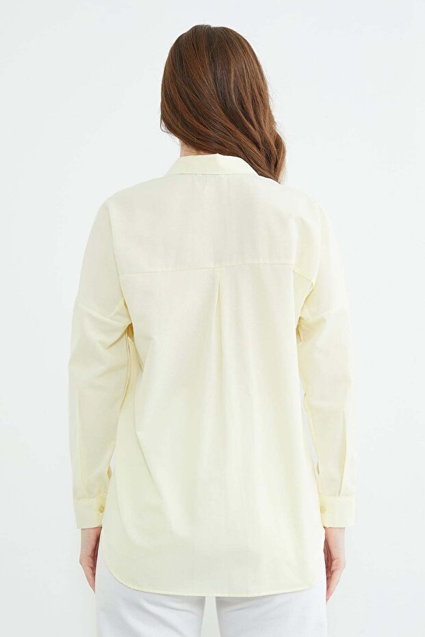 Basic Düğmeli Gömlek - 8