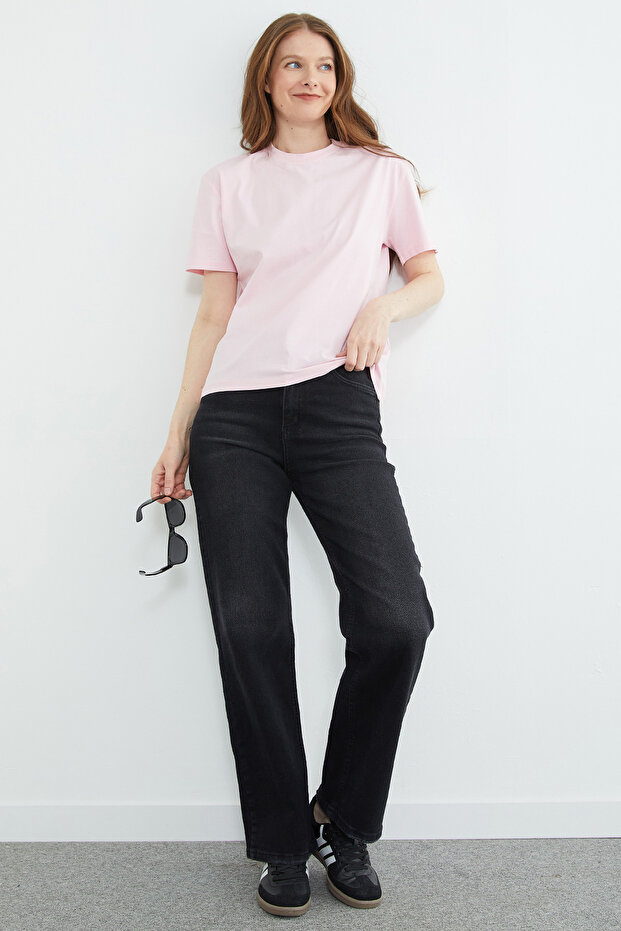Μπλουζάκι Basic Crew Neck Oversize - 6