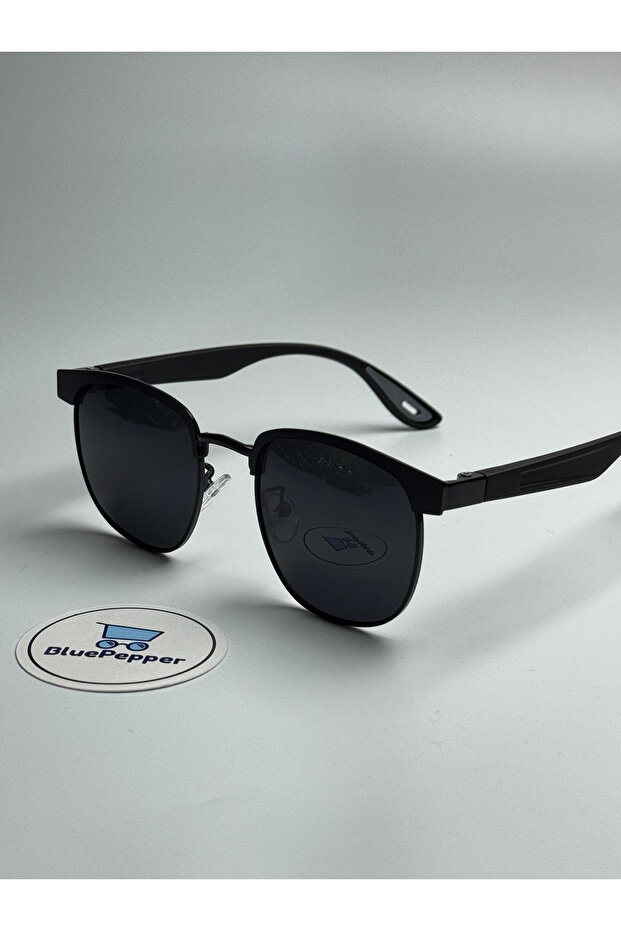 نظارات شمسية CLUPMASTER v2 صوف الفليس ize سوداء بيضاوية الشكل للجنسين موديل كلاسيكي UV400