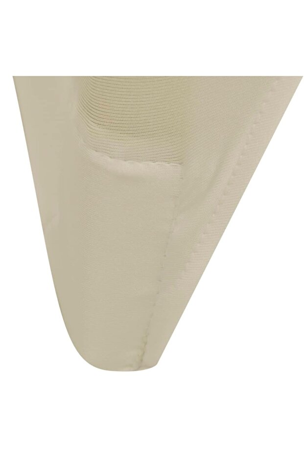 Husă de scaun elastică, 50 buc., crem - 5