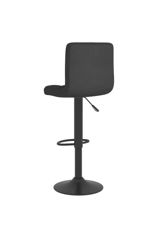 Scaun de bar, negru, material textil - 5