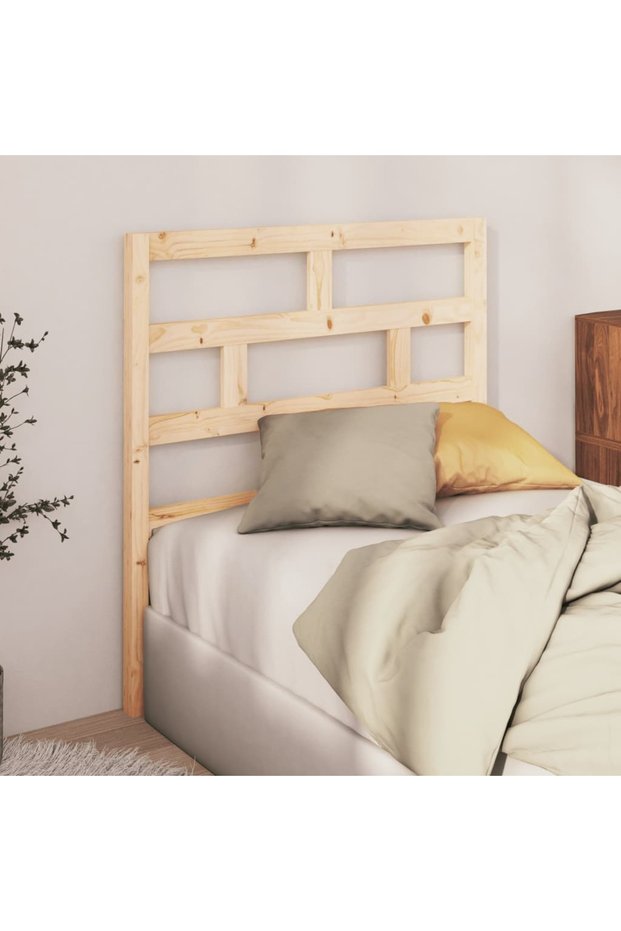 Bedside table, 81x4x100 cm, solid pine wood