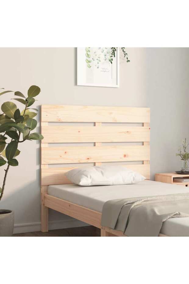 Bedside table, 90x3x80 cm, solid pine wood