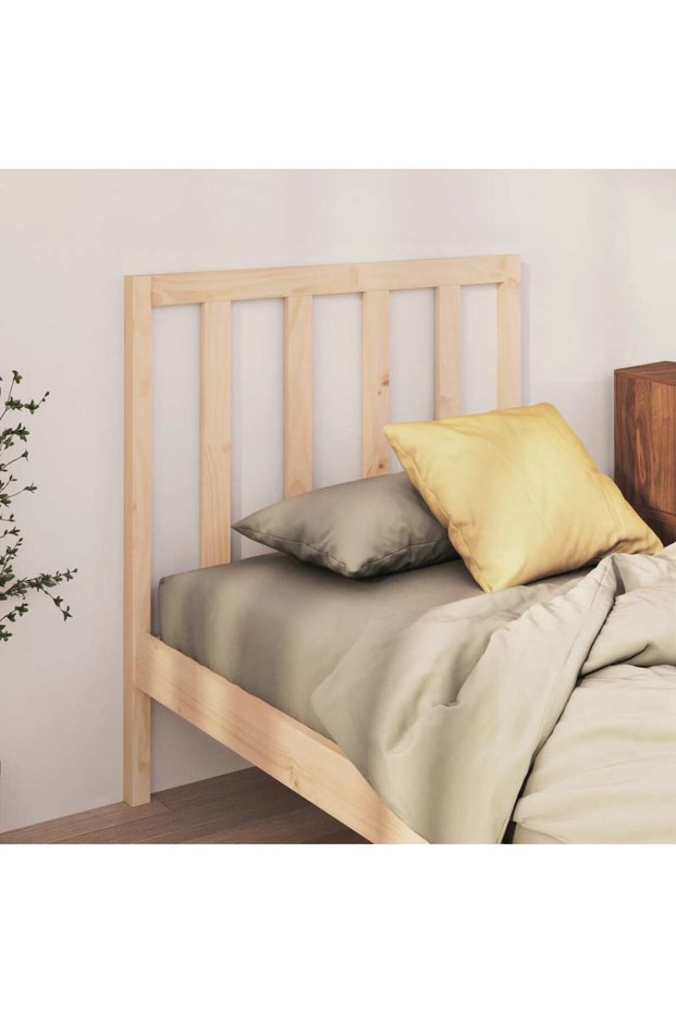 Bedside table, 96x4x100 cm, solid pine wood