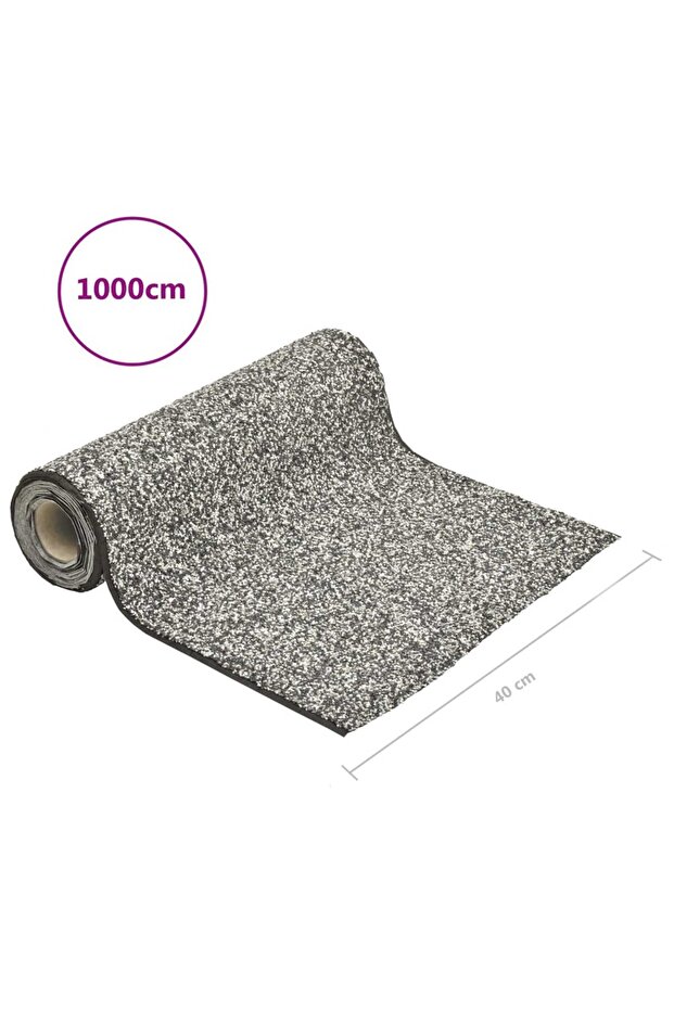 Stone lining, gray, 1000 x 40 cm - 6