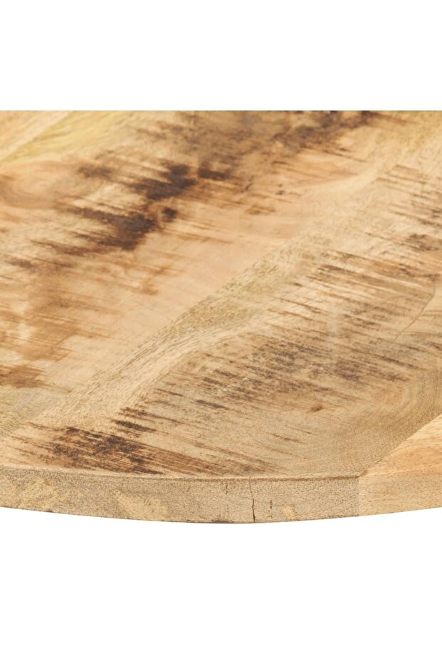 Table top, 40 cm, solid mango wood, round, 15-16 mm - 3