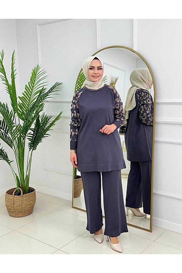 طقم ميرسيريزد بنقشة الفهد - 1