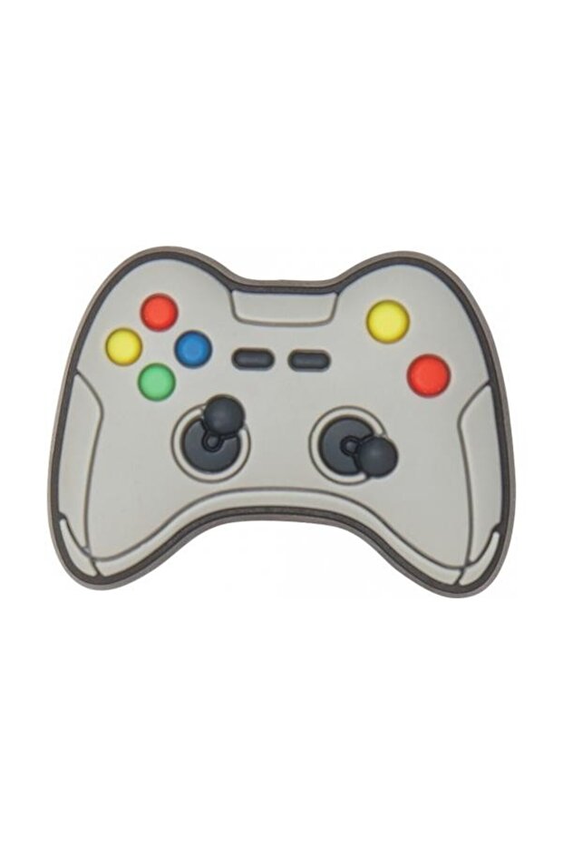 Jibbitz Grey Game Controller - 1