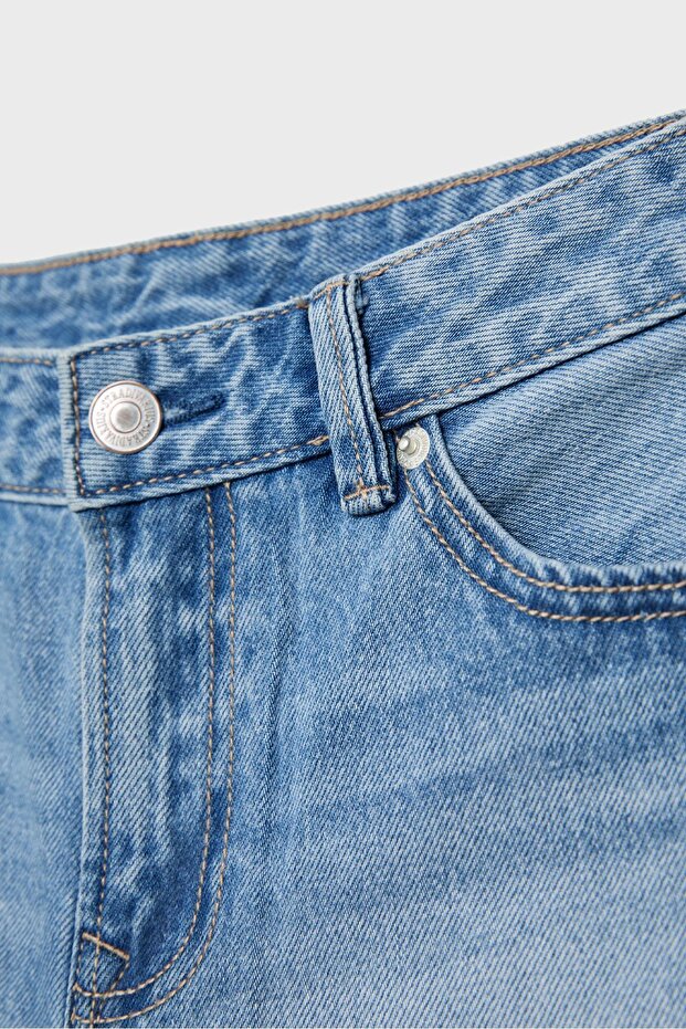 D79 düşük bel şort - 8