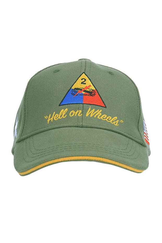 Sapca baseball cap 2nd Armored Division - Verde - 2