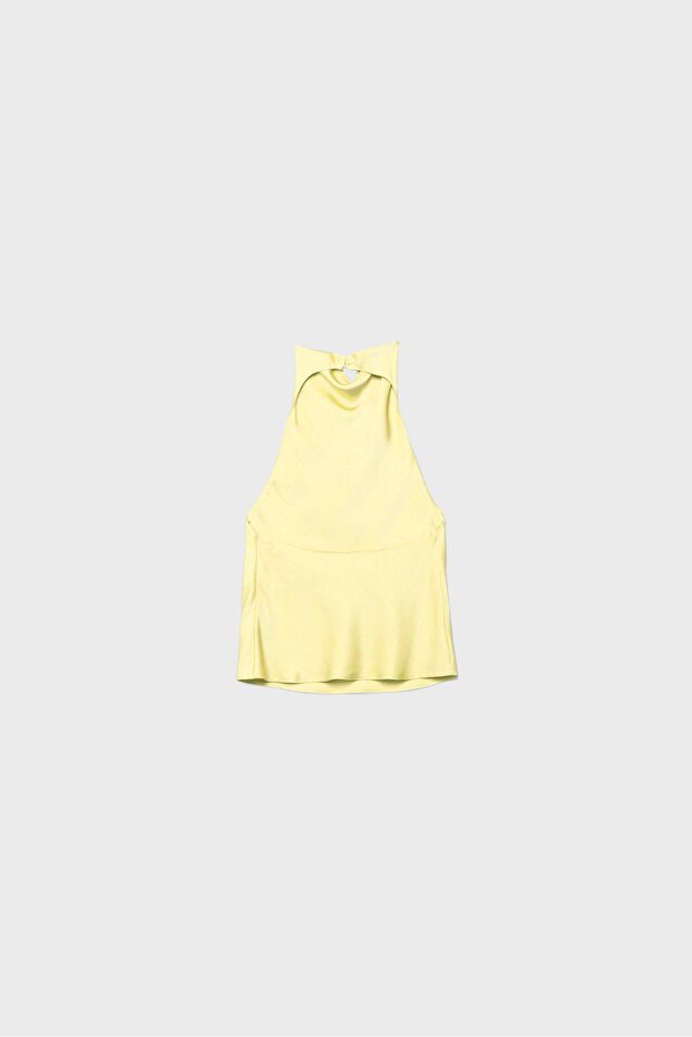 Saten halter top - 7