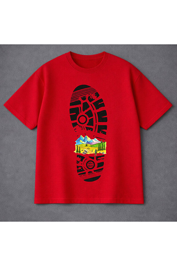 Unisex Oversized T-Shirt Base Printed 100% Cotton T-Shirt Comfortable Fit