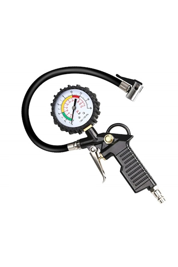 Inflator de anvelope cu manometru - 1
