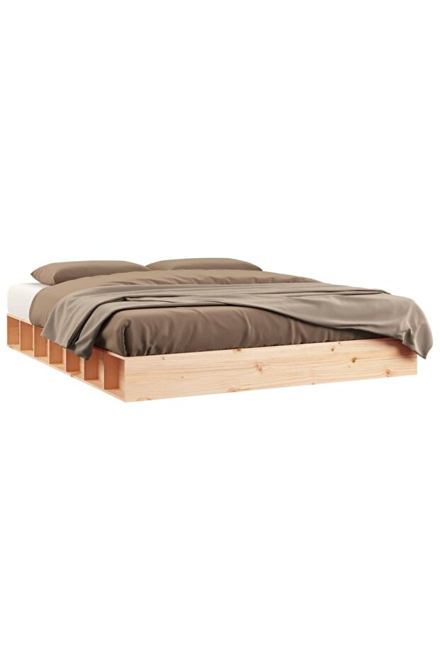Bed frame, Super King 6FT, 180x200 cm, solid wood - 2