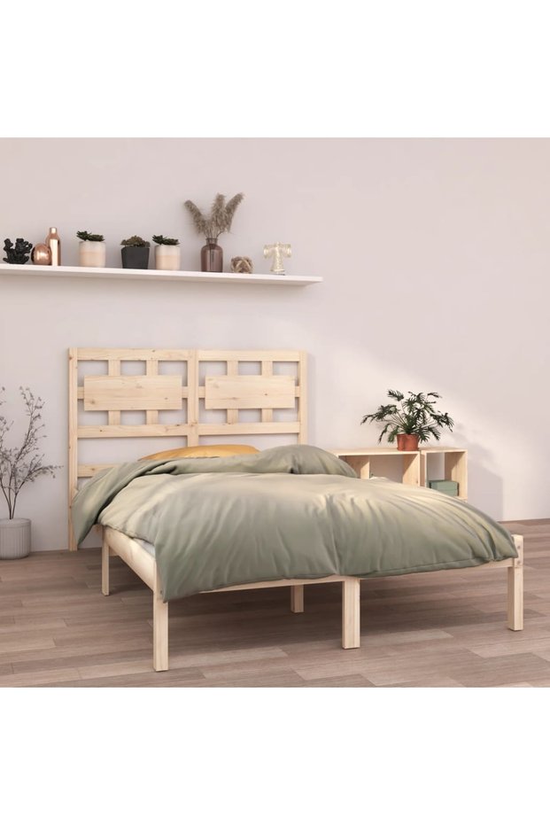 Bed frame, 120x200 cm, solid wood
