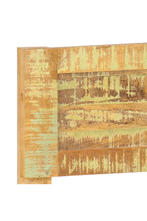 Bed frame, 180 x 200 cm, solid recycled wood - 6