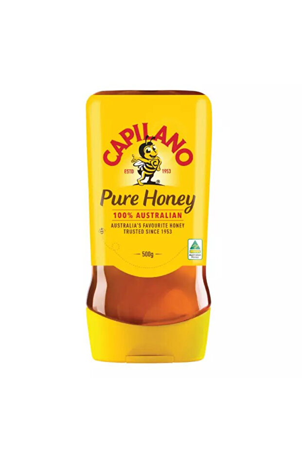 Natural Honey Upside Down Squeeze Bottle (500g)