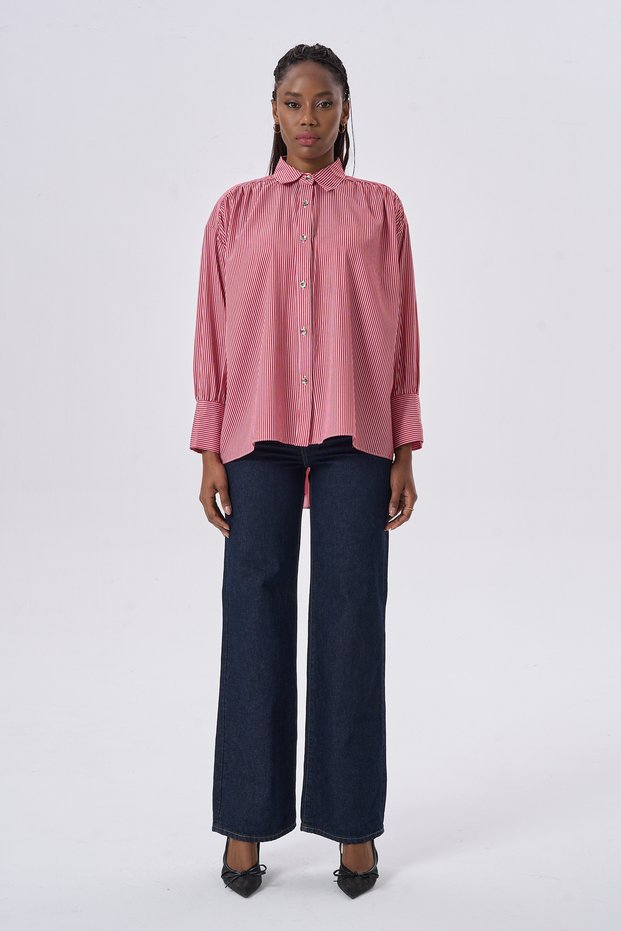 Modern and Stylish Casual Design Striped Shirt