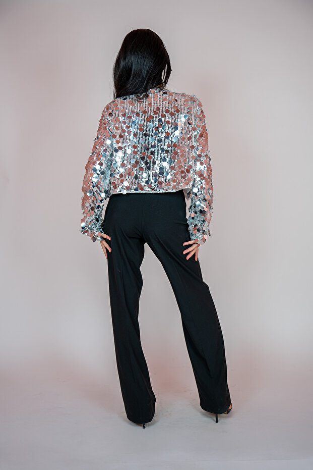 PULLLU PARTİ CEKET - 3