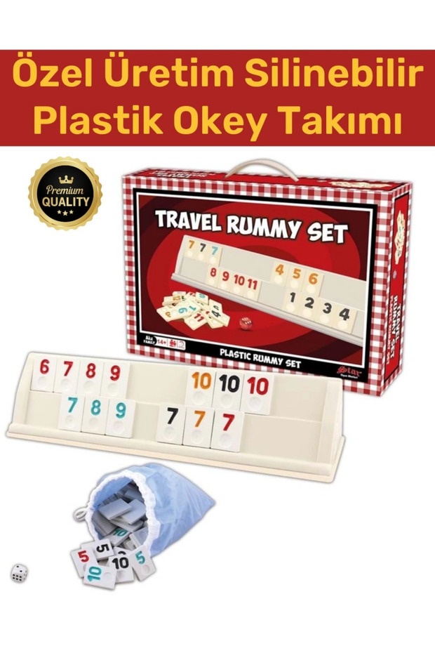 # مجموعة OkeyTakımı المميزة المقاومة للأوساخ والمتينة والقابلة للمسح من البلاستيك
