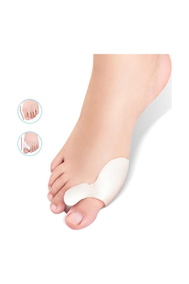 Silikon Makara Ayak Baş Parmak Bunyon Nasır Kemik Koruyucu Ayıran - 1