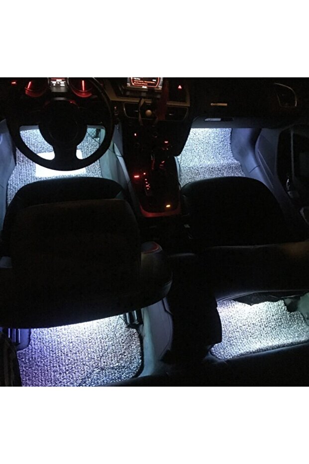 Fiat / Tofaş Tempra Sese Duyarlı Ayak Altı Led Aydınlatma 9'ledli 8 Renk - 5