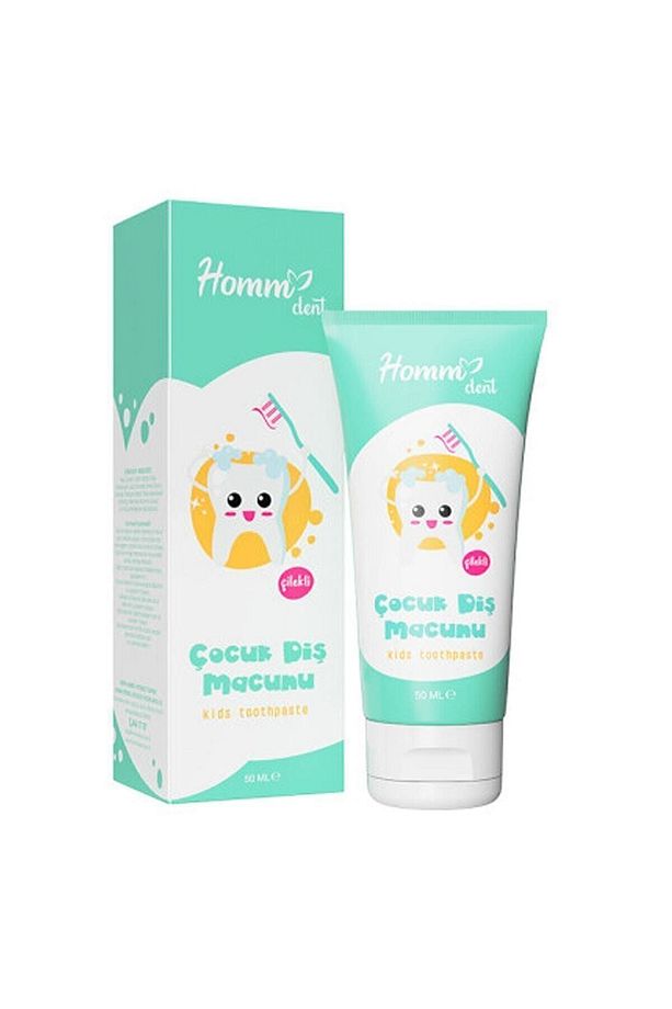 Homm Bitkisel Çocuk Diş Macunu 50 Ml - 1