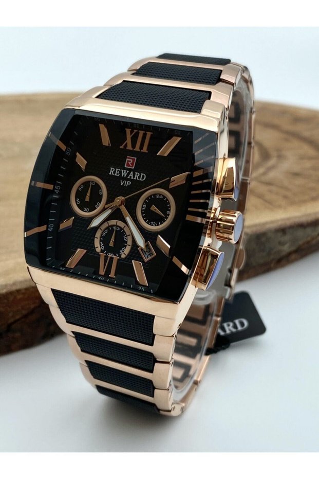 Luxury Men's Wristwatch with Functions