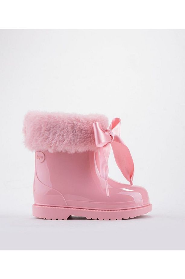 W10258 Bimbi Soft Çocuk Pembe Yağmur Çizmesi - 4