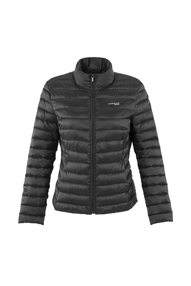 Basic Padded Coat Full Zip Kadın Mont - 1