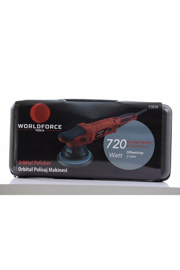 Worldforce Orbital Polisaj Makinesi Pasta Cila Makinesi 720w 0-2100-5500 Dev/dk Profesyonel - 5