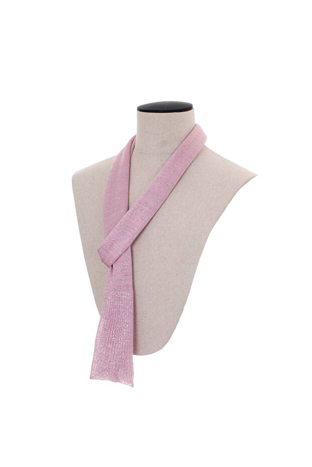 Simli Fular Pembe Fo 106 - 1