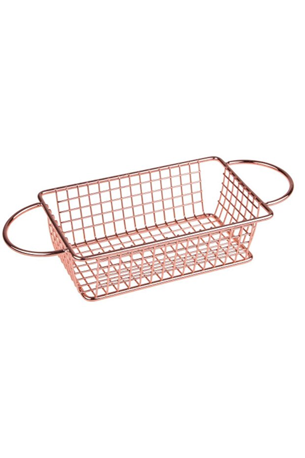 Taşev Carnas Metal Presentation Basket Rectangular T0816