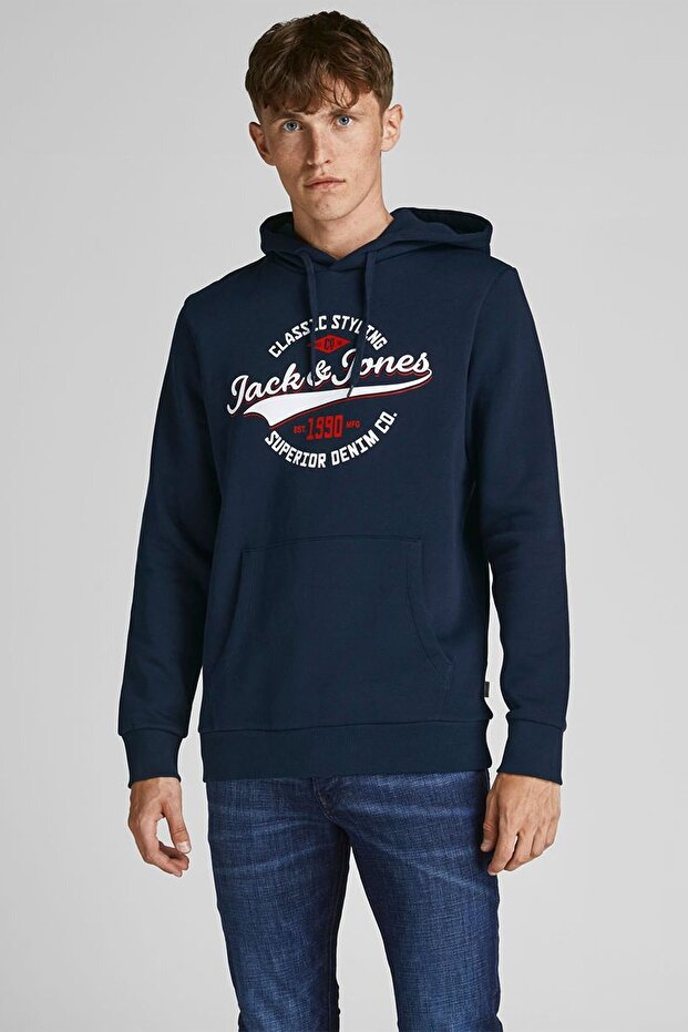 Erkek Logo Sweatshirt - 1