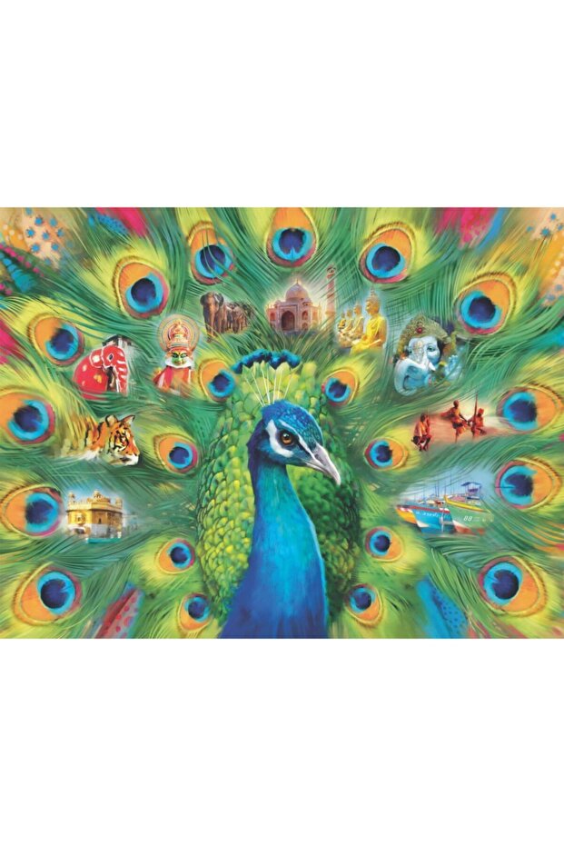 Tavuskuşları 2000 Parça Puzzle 165674 - 1